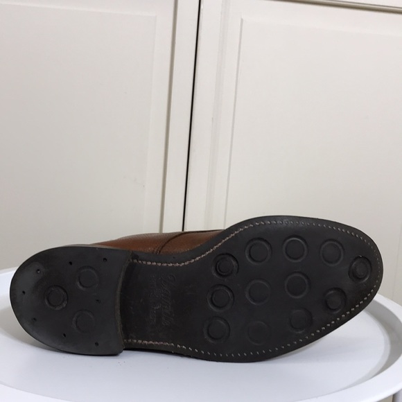 Crockett & Jones Men's Coniston Pebbled Full Grain Leather Boots Size 8 - Picture 12 of 13